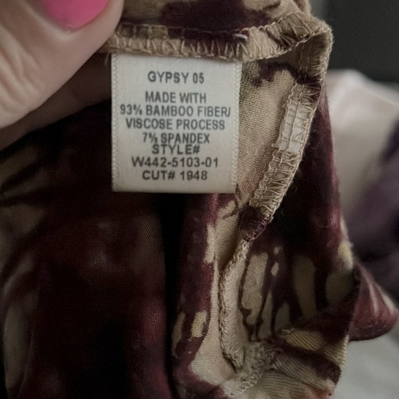 Stunning Gypsy 05 Tie Dye Maxi Skirt, Sz Xs - Picture 5 of 5